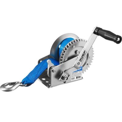 Лебедка ручная барабанная ЗУБР Профессионал 0,9 т 8 м (тяговая, тросовая) - изображение 8