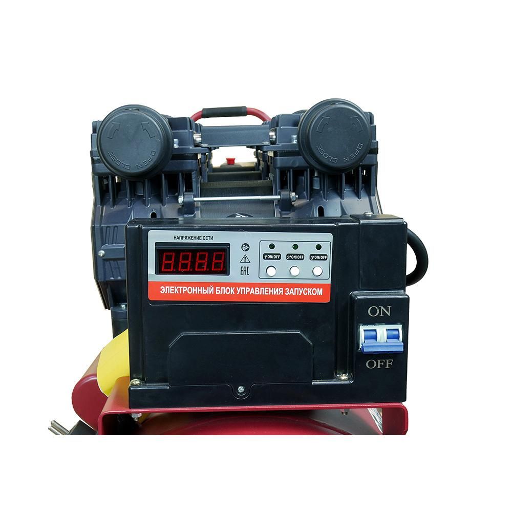 Компрессор безмасляный ВК1-100БМБ Энергомаш ГАРАНТ 3х1500Вт,720л/м, ресивер 100л, бесшумный - изображение 13