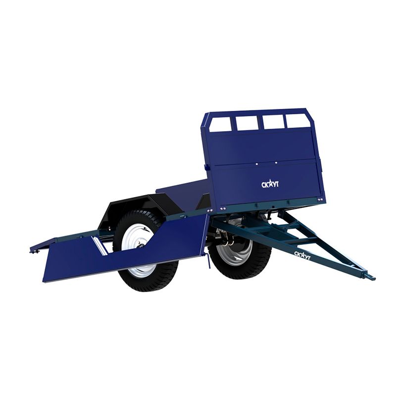 Прицеп (полуприцеп) тракторный самосвальный СКАУТ 1ПТС-1,0T