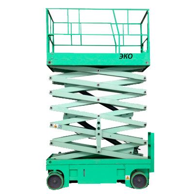 Самоходный ножничный подъёмник ЭКО 10У (ширина 0,8 м)