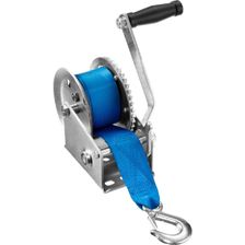 Лебедка ручная барабанная ЗУБР Профессионал 1,1 т 10 м (тяговая, ленточная) - изображение 5