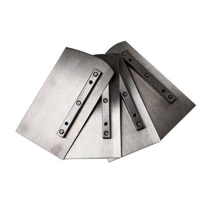 Лопасти комбинированные 120х220 мм  (4 шт, холоднотканная сталь 2 мм)