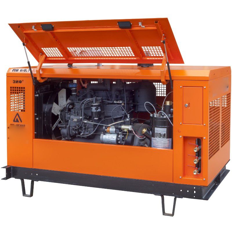 Станция компрессорная передвижная дизельная ЗИФ-ПВ-12/0,7 - изображение 3