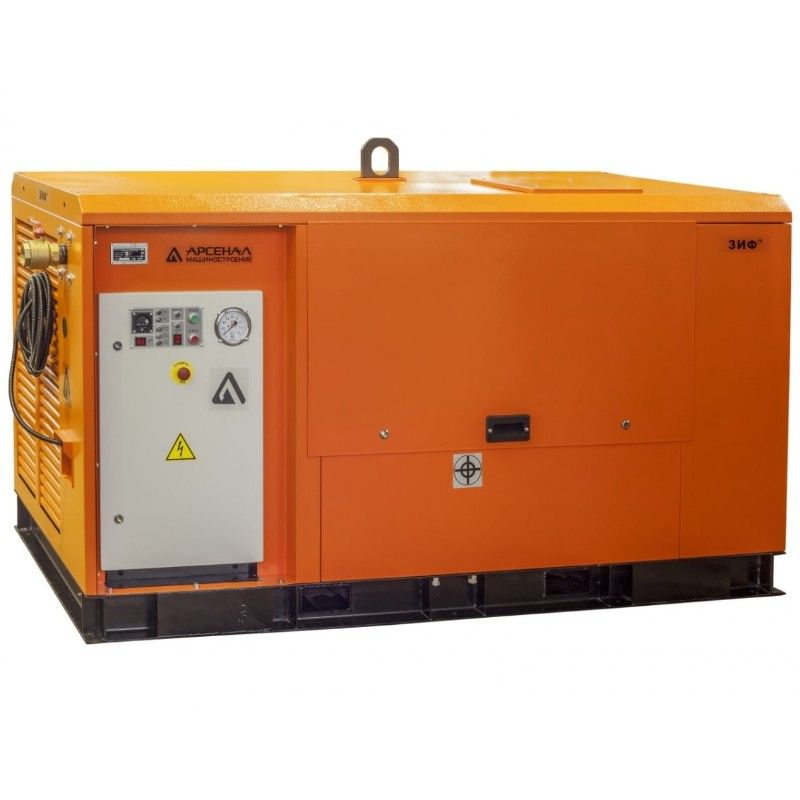 Станция компрессорная электрическая ЗИФ-СВЭ-12/1,0 в кожухе