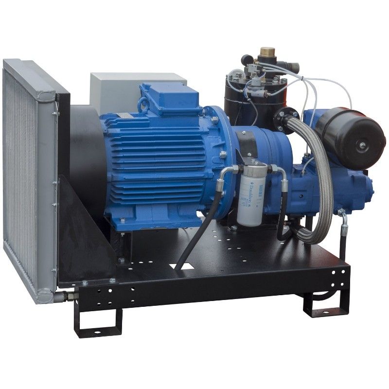 Станция компрессорная электрическая ЗИФ-СВЭ-12/1,0 без кожуха - изображение 2