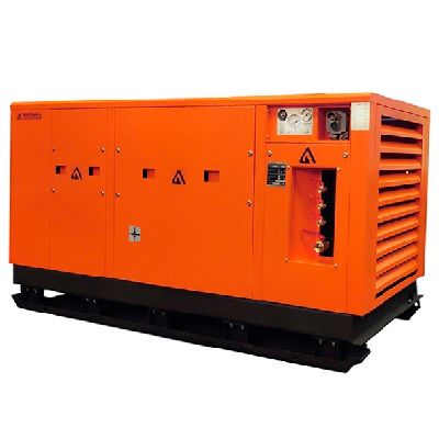 Электрический винтовой компрессор ЗИФ-ШВ 14/0,7 Т (1140/660 В на салазках)