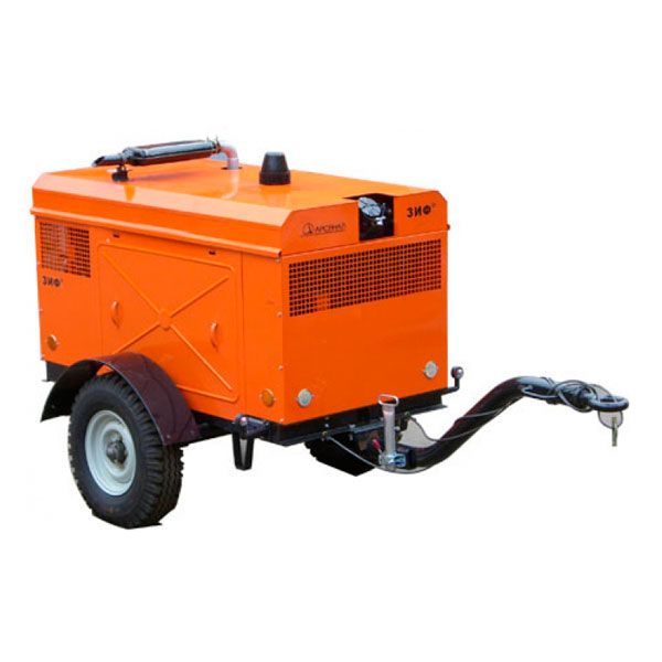 Передвижной дизельный винтовой компрессор ЗИФ-ПВ-14/0,7 - изображение 2