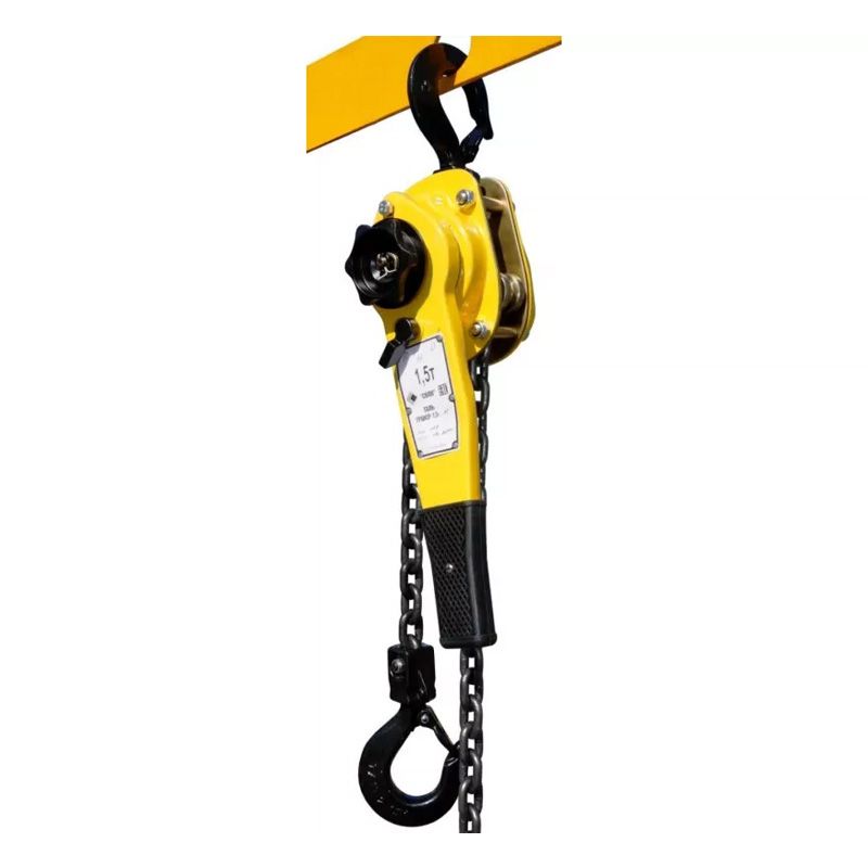 Таль ручная шестеренная рычажная ТРШСР 1,5 т 12 м