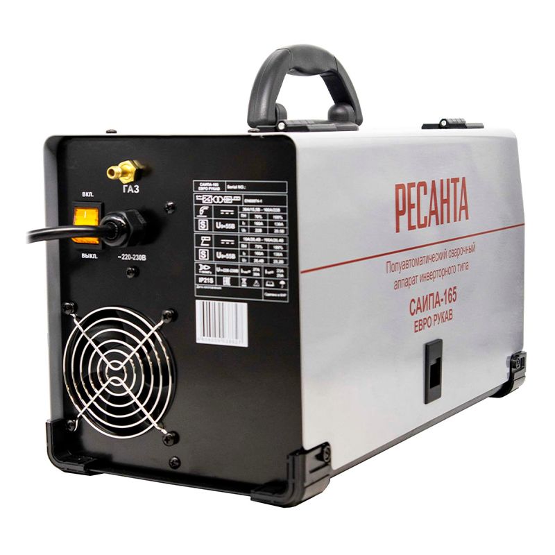 Сварочный полуавтомат Ресанта САИПА-165 Евро рукав (MIG/MAG) - изображение 2