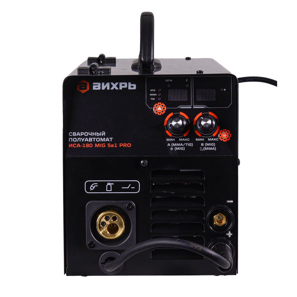 Сварочный полуавтомат Вихрь ИСА-180 MIG 5 в 1 Pro - изображение 3