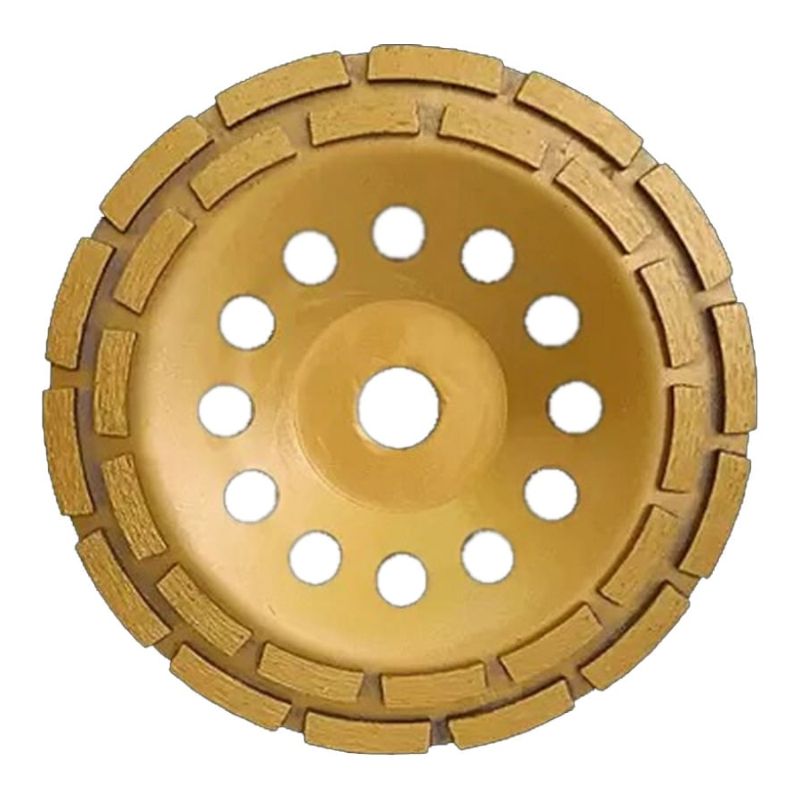 Чашка алмазная по бетону 180 мм SEGMENT (желтая) СTД-145