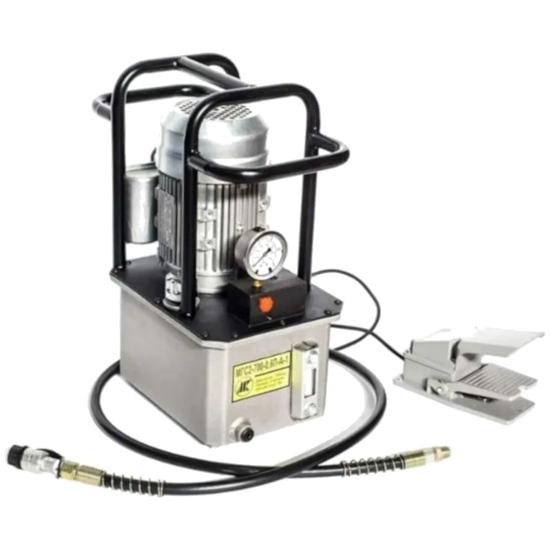 Маслостанция Инстан МГС2-700-0.6П-А-1 (220В, с педалью, с распределителем)