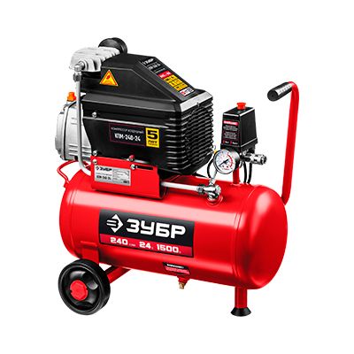Компрессор поршневой безмасляный ЗУБР КП-200-6 Н6 (с набором аксессуаров) - изображение 7
