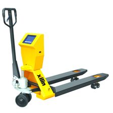 Тележка гидравлическая 2000 кг 1150 мм XILIN BFC6 с весами (полиуретановые колеса) - изображение 2