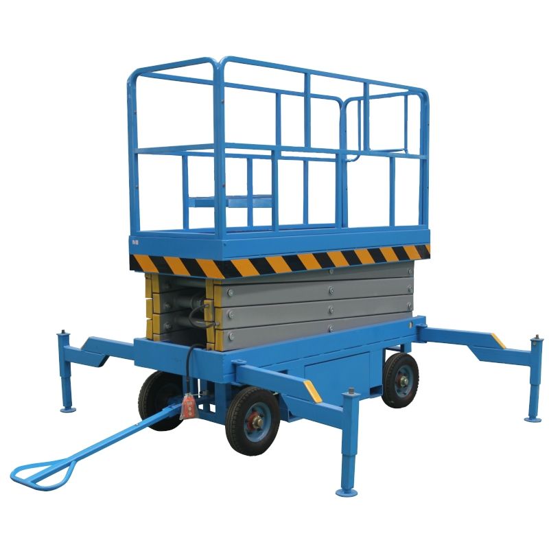 Подъемник ножничный передвижной 2000 кг 6 м TOR SJY-2,0-6DC (автономный) (Y)