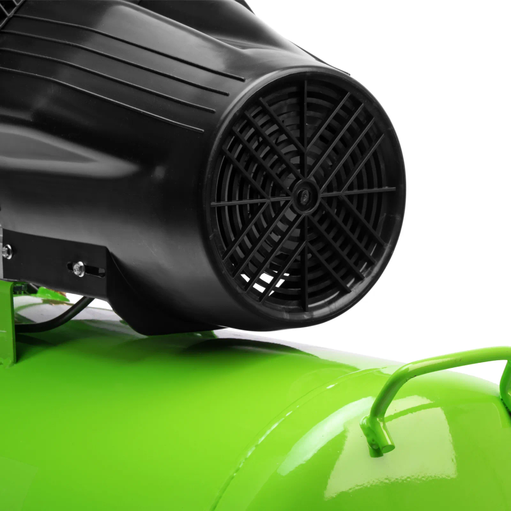 Компрессор воздушный КК-2200/100, 2,2 кВт, 350 л/мин, 100 л, прямой привод, масляный Сибртех - изображение 12