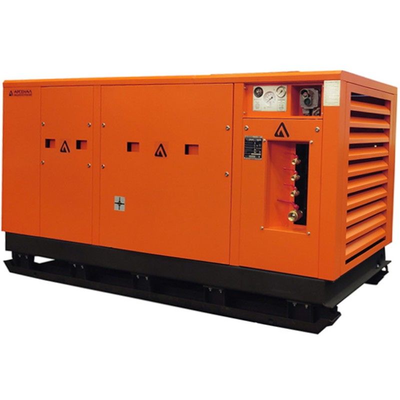 Электрический винтовой компрессор ЗИФ-ШВ 22/0,7 (1140 на салазках)