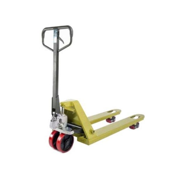 Тележка гидравлическая 2500 кг 1100 мм TOR AC(JL) (полиуретановые колеса)