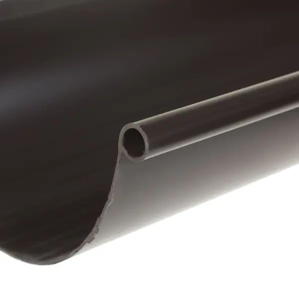 Желоб водосточный ИНТЕРПРОФИЛЬ 3 м 125 мм цвет коричневый - изображение 3