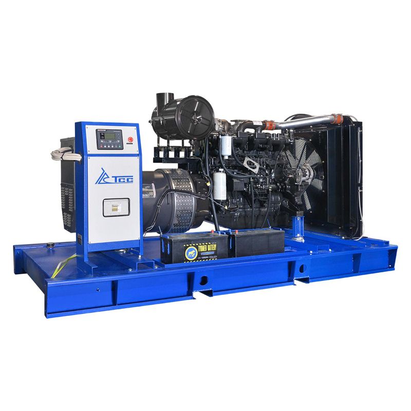 Дизельный генератор ТСС АД-320С-Т400-1РМ17 (1 ст. автоматизации, откр.)