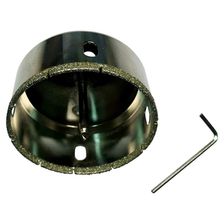 Коронка алмазная с центрирующим сверлом по керамограниту и керамике 32 мм РОСОМАХА - изображение 2