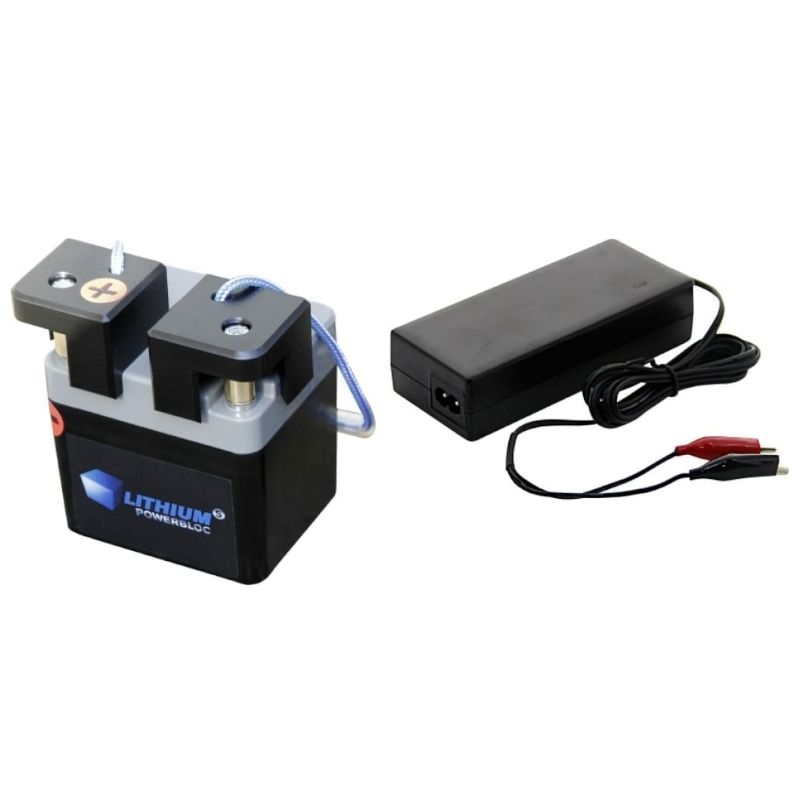 Литиевый перезаряжаемый аккумулятор с зарядным устройством 3.3 А-ч CEMO 10749