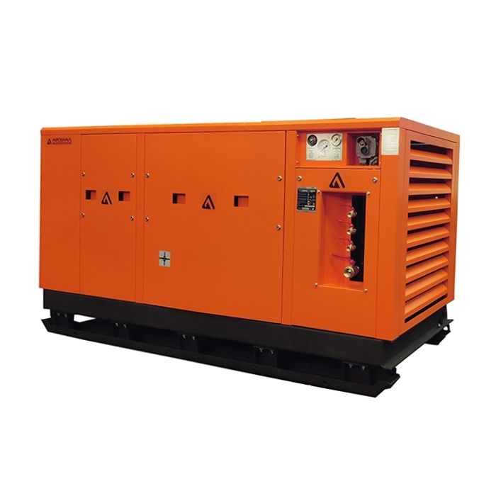 Электрический винтовой компрессор ЗИФ-ШВ 33/0,7 (660 на салазках)