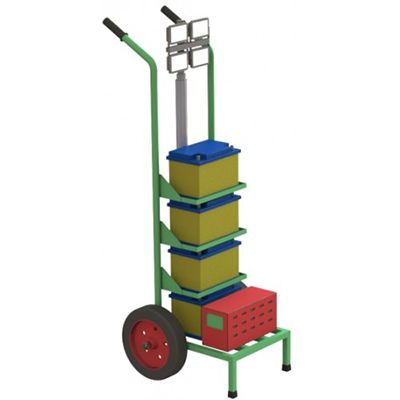 Мобильная осветительная установка АРГУС-М Психея МОАУ-3,5Т 2х40Вт 12В 2хАКБ