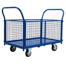 Платформенная бортовая тележка 500 мм, 160 мм Промышленник ПС-6.12 - изображение 2