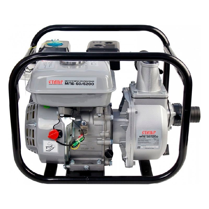 Мотопомпа бензиновая для чистой воды СТАВР МПБ-50/5200