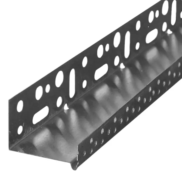 Профиль цокольный АЛБЕС 50x2500 мм алюминий