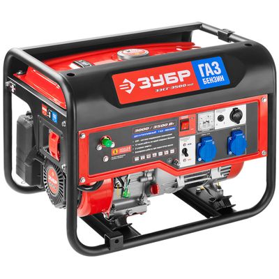Газобензиновый генератор ЗУБР МАСТЕР СГ-5500Е - изображение 7
