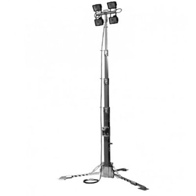 Складная осветительная мачта с лебедкой АРГУС-М ПМО-7м(Л)-4х500Вт(Г) (усиленная, на треноге)
