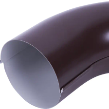 Колено ИНТЕРПРОФИЛЬ на 70 градусов для трубы, цвет коричневый - изображение 9