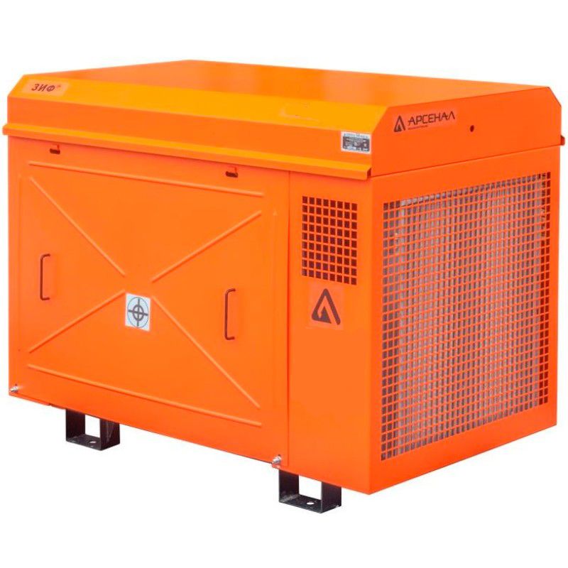 Станция компрессорная электрическая ЗИФ-СВЭ 7,8/0,7 в кожухе