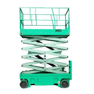 Самоходный ножничный подъёмник ЭКО 8У (ширина 0,8 м)