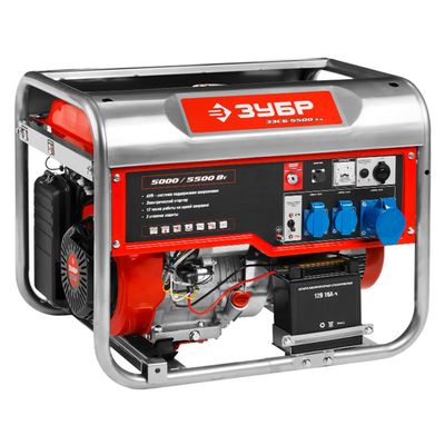 Генератор бензиновый ЗУБР СБ-8000Е - изображение 6