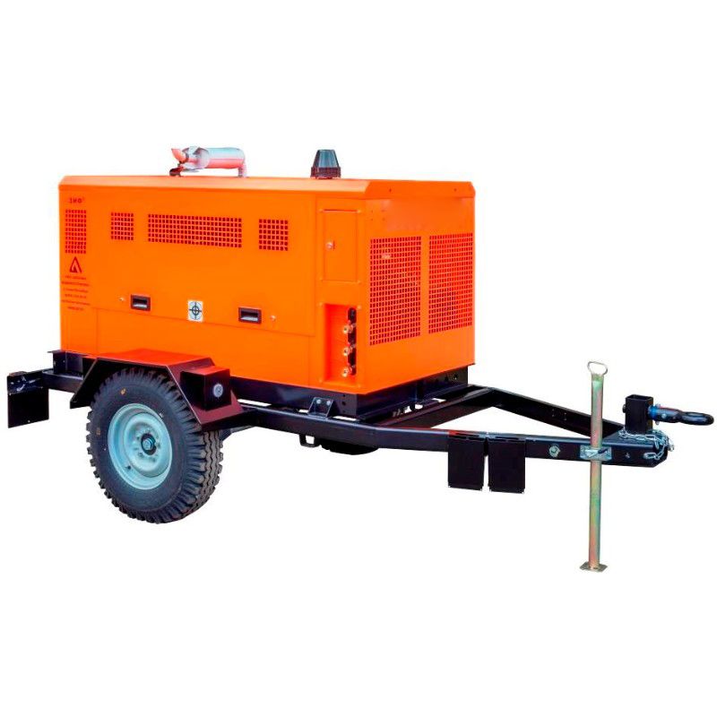 Станция компрессорная передвижная дизельная ЗИФ-ПВ-8,0/1,0 F - изображение 2