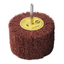 Абразивный шлифовальный валик на нетканевой основе с шпинделем 80x50x6 мм грубое зерно - изображение 2