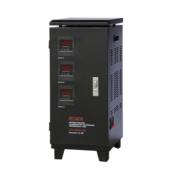 Стабилизатор Ресанта трехфазный АСН-9 000/3