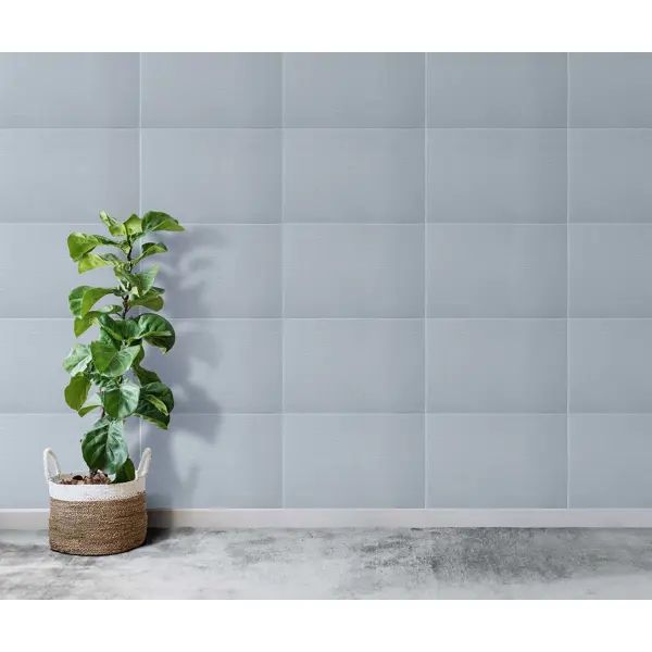 Панель полиэстеровая 9мм 600x400 мм цвет светло-серый - изображение 6