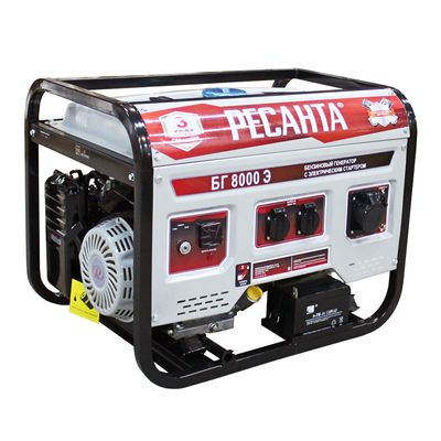 Генератор бензиновый Ресанта БГ 9500 Р - изображение 3