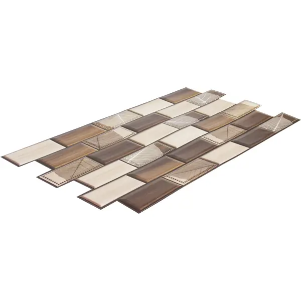 Листовая панель ПВХ ПЛАСТМАРКЕТ 960x485x3 мм Осень 0.47 м2 - изображение 2