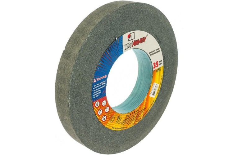 Абразивный диск ЛУГА ПП 300х40х127 63С 25 СМ2 КБ D2133004080325K