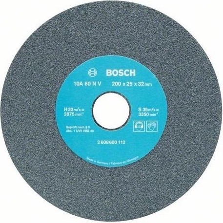 Абразивный круг BOSCH 200х25х32 мм K 60 2608600112