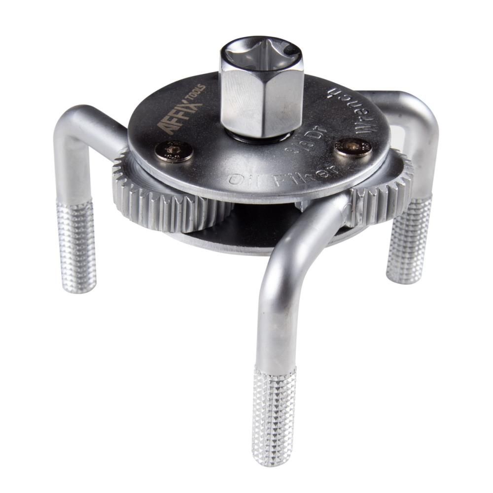 Съемник масляных фильтров AFFIX 65-120 мм, 3-х захватный