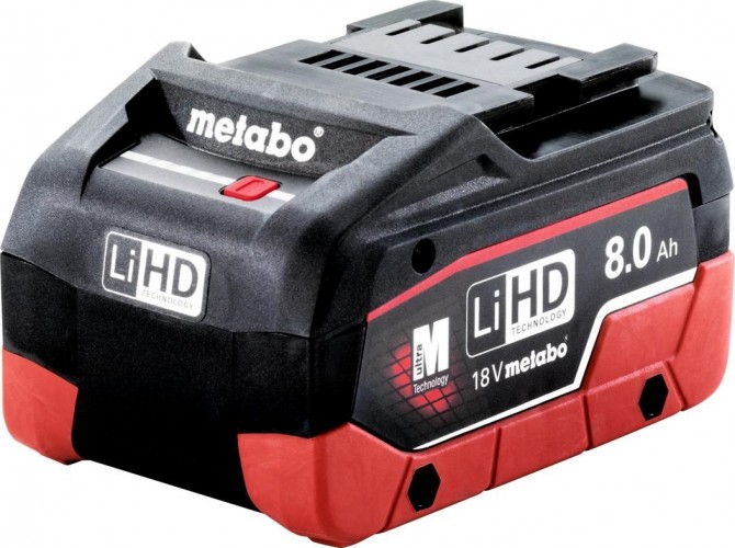 Аккумулятор METABO 18 V 8,0 Ач LiHD 625369000
