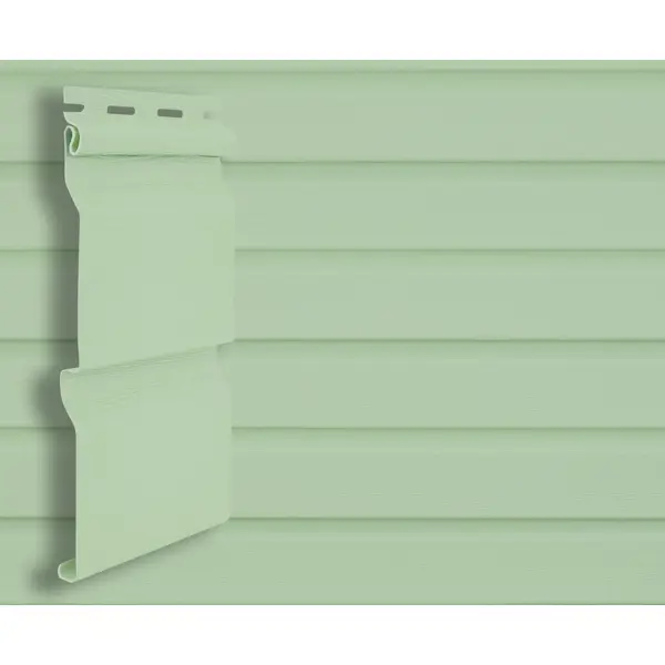 Сайдинг виниловый Artens Брус 3 м Зеленый 0.609 м2