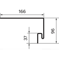 Планка околооконная Artens 3000 мм цвет белый - изображение 9