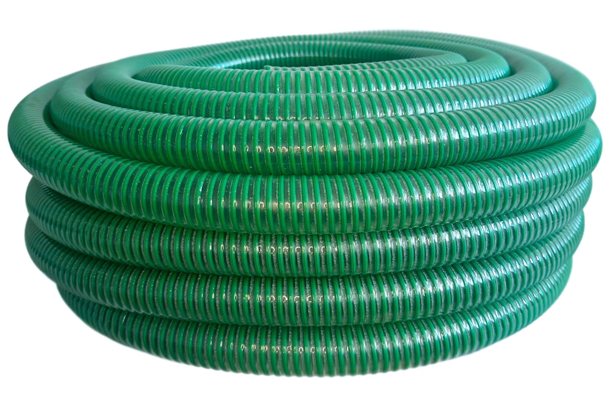 Ассенизаторский шланг НОВЭМ ударопрочный, морозостойкий Север_10атм_38мм_15м, прозрачный